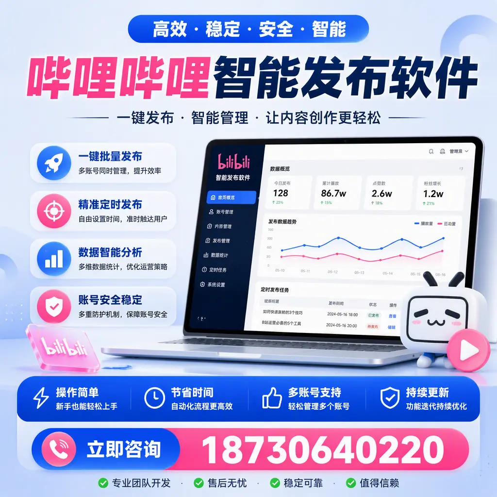 如何在 迪庆 制定有效的哔哩哔哩智能发布策略